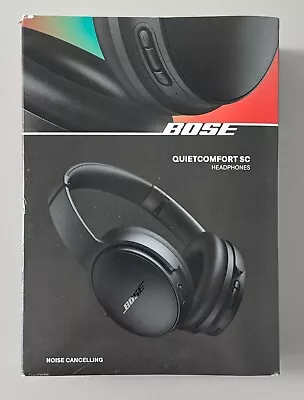 Bose QuietComfort SC Headphones Over The Ear With Case 884367-0900 • $225