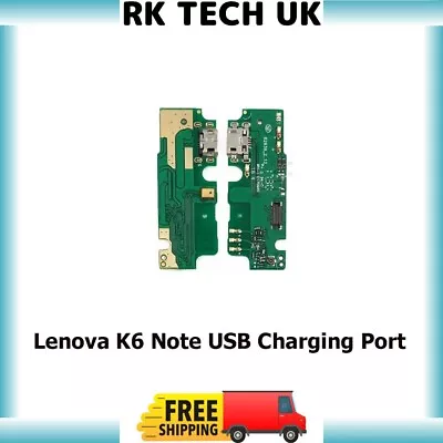 Lenovo K6 Note Micro USB Charging Port Charger Dock Plug Connector Flex Cable • £4.99