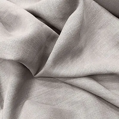 £1.79 • Buy Romo Mark Alexander Village Amethyst Linen Fabric 15m Roll Upholstery Curtain