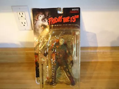McFarlane Movie Maniacs Friday The 13th  Jason  7  Action Figure W/ Accessories • $39.99
