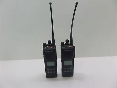 Lot Of 2 Motorola Astro XTS 3000 16CH H09UCF9PW7BN 800MHz Two Way Radios • $159.95