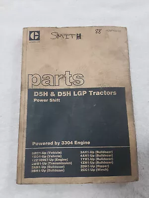 CAT Caterpillar D5H LGP Tractor PARTS Manual 3M01-UP • $44.99