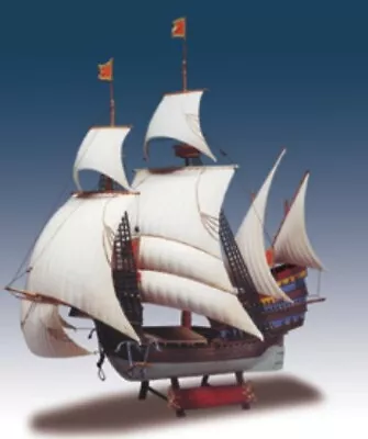 Lindberg 202 1:244 Santa Catarina Portuguese Man-O-War Sailing Ship • $15.62