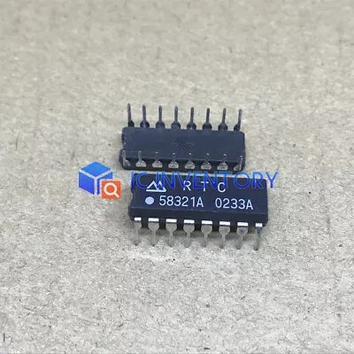 1PCS RTC58321A Real Time Clock Module(4-bit I/O CONNECTION REAL TIME CLOCK MODU • $2.65