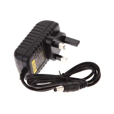 UK Plug Switching Power Supply Adapter Charger AC100-240V DC 24V/12V/9V/6V5V 1A • £5.31