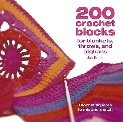 200 Crochet Blocks For Blankets Throws And Afghan • £11.54