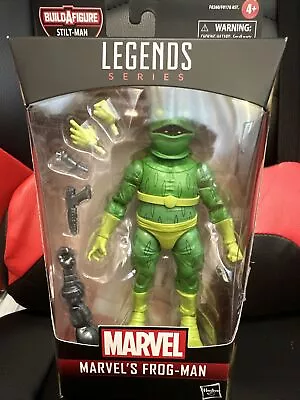 Marvel Legends Series Marvel's Frog-Man Action Figure ( Minor Damage On Box ) • $19.90