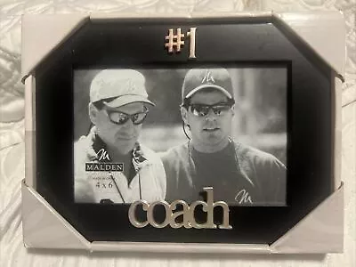 #1 COACH Malden Picture Frame 4×6 New Sports Themed • $9.99