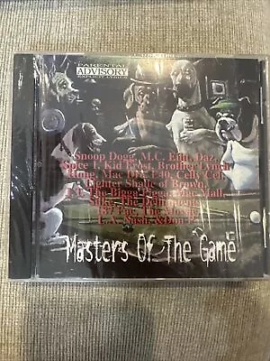 Masters Of The Game Snoop Dogg Mac Dre Daz Explicit Lyrics Rap Sealed New CD • $7.99