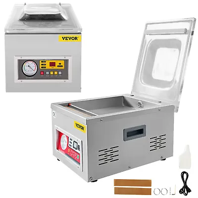 $274.99 • Buy VEVOR DZ260S/A Chamber Vacuum Sealer Packaging Sealing Machine Food Saver 110V