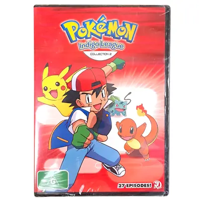 Pokemon: Indigo League Collection 2 (Region 4 DVD) 27 Episodes - New & Sealed • $8.99