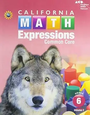 $6.43 • Buy Houghton Mifflin Harcourt Math Expressions California: Student Activity B - GOOD
