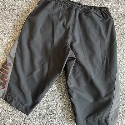 Nike Athletic Dept. 3/4 Length Track Pants Long Shorts Black Size XL Vintage • $19.90