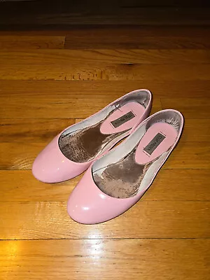 Quite Used Worn Steve Madden P Heaven Light Pink Round Toe Ballet Flats Size 9 • $145