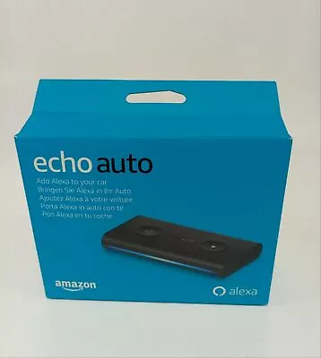 Amazon Echo Auto In Car Smart Speaker With Alexa - Black Still Sealed • £13.50