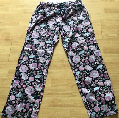 Vera Bradley Multicolored Floral Paisley Pajamas Pull-on Pants Womens Size M • $17.85