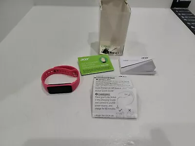 Acer Liquid Leap Active Pink Fitness Tracker (open Box) No Charger  • $25