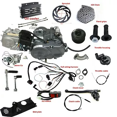 Lifan 140CC Engine Motor Kit For Honda CT70 XR CRF50 CT90 SSR 125cc Z50 Pit Bike • $619.86