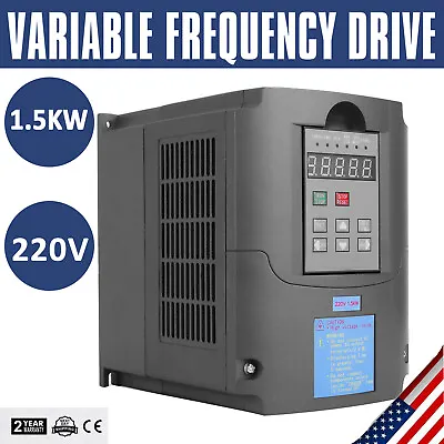 £70.90 • Buy Variable Frequency Drive Inverter CNC Motor Speed VFD Single To 3 Phase 220V