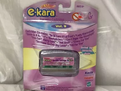 E-Kara Karaoke Cartridge Vol. 9 No Boys Allowed  10 Songs W/ Packaging By Takara • $14