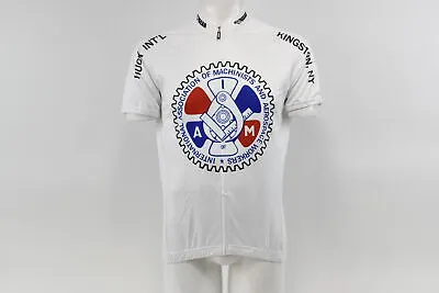 Verge Men's Small National Assn Machinists Aerospace Short Sleeve Cycling Jersey • $15