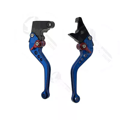 Blue CNC Shorty Brake Clutch Levers For Yamaha YZF R6 99-04 R1 R6s Control Hand • $34.99