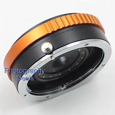 Lens Mount Adapter Adjustable Aperture For EF Mount Lens To Micro M4/3 Camera • $24.90