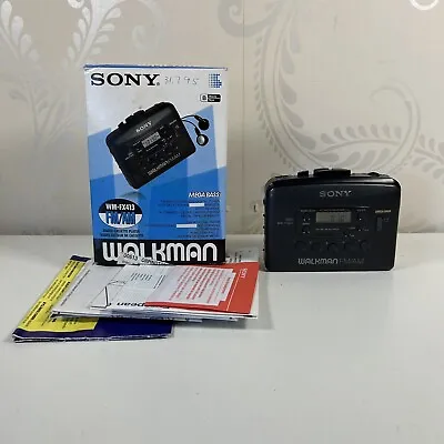 Sony WM-FX413 AM/FM Cassette Tape Walkman 1995 Vintage Retro - Superb Condition • £49.99