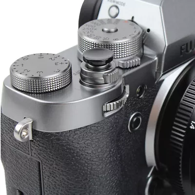 $9.97 • Buy 2x Black Soft Shutter Release Button F Fujifilm X-PRO1 X100F X100T X100S X20 X10