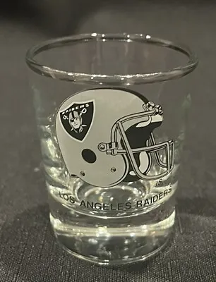 Vintage 1980’s Los Angeles Raiders Shot Glass • $4.50