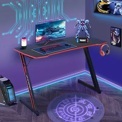 39.4  Gaming Desk Computer Gaming Writing Table Modern Ergonomic Racing Style  • $58.99