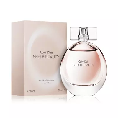 Calvin Klein Sheer Beauty Eau De Toilette Women's Perfume Spray (50ml 100ml) • £36.99