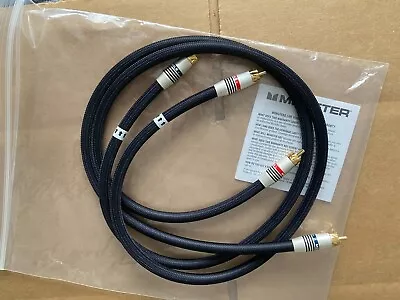 Monster Cable M Series M1000i Gen.II Stereo Audio RCA Interconnect Cable 1m • $85