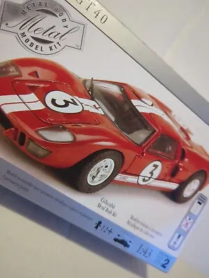 Ford GT40 Metal Body Model Kit • $10.50