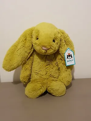 Jellycat Medium Bashful Zingy Bunny BNWT • £39.99