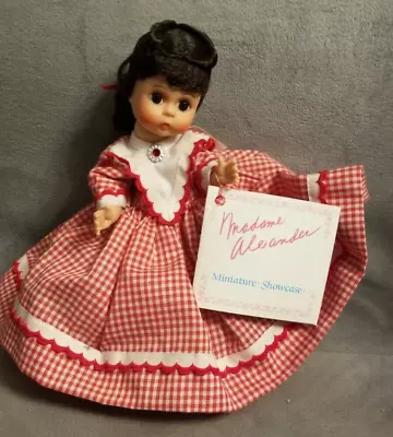 Vintage Madame Alexander Little Women Jo Doll Made In USA 8  With Stand • $12.49