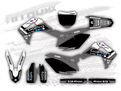 Graphics Kit Fits Honda CRF 450 R CRF 450R 2013 2014 2015 2016 Decals Stickers • $252.89
