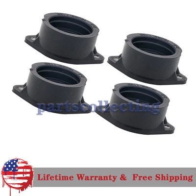 $18.49 • Buy 4PCS Carburetor Manifold Intake Boots For 1981-1982 Kawasaki 1000 LTD KZ1000K US
