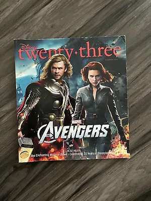 Disney Twenty-Three Magazine 2012 Marvel The Avengers D23 • $10