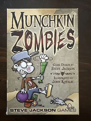 Munchkin Zombies 2 Armed Dangerous  3 Hideous Hideouts & 4 Spare Parts - Used • $25