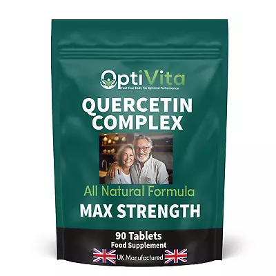 Quercetin Complex 575mg Tablets Vitamin C  Zinc Immune Support Capsules UK • £1.95