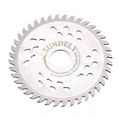 £8.50 • Buy 115mm Angle Grinder Saw Blade For Wood And Plastic 40 TCT Teeth Cutting