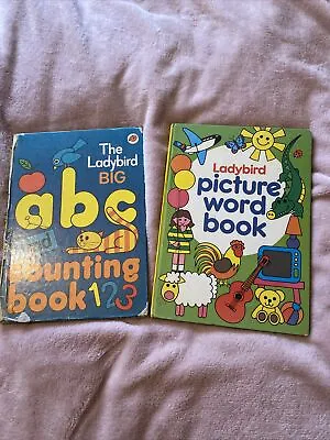 £5 • Buy Ladybird Picture Word Book & Big ABC And Counting Book,Lynne Bradbury; Good Book