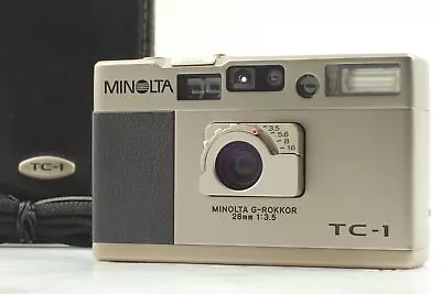 【MINT W/ Case】Minolta TC-1 Point & Shoot 35mm Film Camera Compact From JAPAN • $999.99