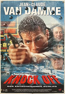 Jean-Claude Van Damme KNOCK OFF Original Vintage 1 Sheet Movie Poster 1998 • $19.95