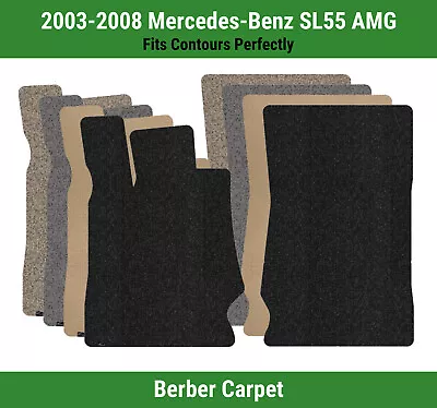 Lloyd Berber Front Row Carpet Mats For 2003-2008 Mercedes-Benz SL55 AMG  • $115.99