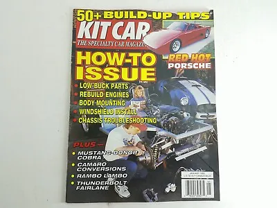 Kit Car Magazine January 1995 Lambo Cobra Thunderbolt • $18.99