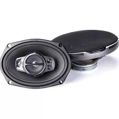 Kenwood KFC-6996PS 6x9  Oval 5-Way Speaker 650W Peak Ceramic Super Tweeter • $89