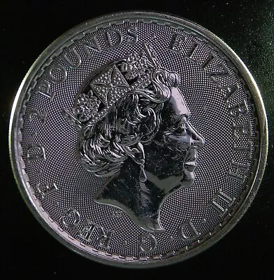 2023 UK 2 Pound .999 Silver Britannia -- Queen Elizabeth II • $2.15