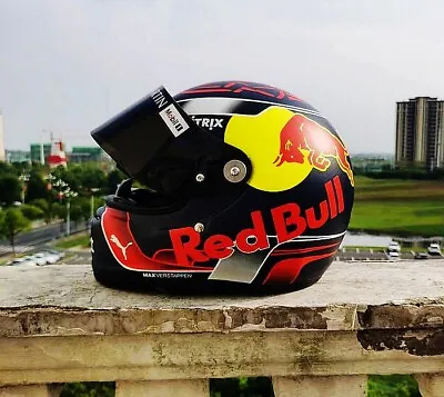 2018 Max F1 Formula 1 Helmet Helm Hand-paint 1:1 • $385